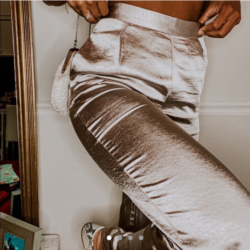 Nasty Gal Silk Pants
